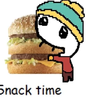 🍔 emoji Пон Telegram sticker 16 of 21
