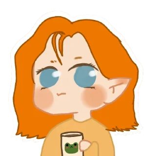 ☕️ emoji Сашка Telegram sticker 1 of 16