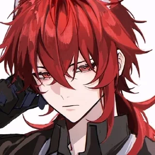 ❤️ emoji .•`.◇°Diluc ~ kisss_srikers Telegram sticker 12 of 37