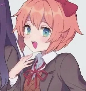 Sticker from ~Sayori arts~ by @Raspberry_kitty