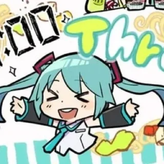🥳 emoji микумику-@bandoristiker Telegram sticker 19 of 70