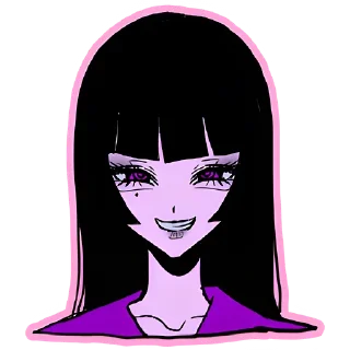😁 emoji Ультрамариновая-тян @nyasticks Telegram sticker 13 of 41