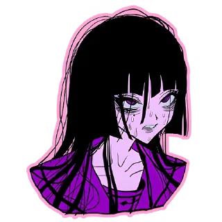 😅 emoji Ультрамариновая-тян @nyasticks Telegram sticker 18 of 41