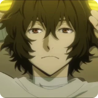 🌟 emoji ↷✦;𝗗𝗔𝗭𝗔I ❞ @clown_dazai_co Telegram sticker 1 of 19