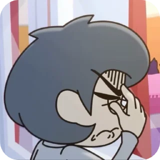 🩶 emoji ╮〣[🩶]𝙆𝙪𝙧𝙤𝙢𝙖𝙠𝙪 @sterlosstick Telegram sticker 24 of 40