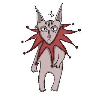 😡 emoji Кот!!! мой кот мяу, мам не мяу Telegram sticker 8 of 10
