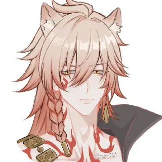 🦁 emoji Мидятина Хонкай ✨ Telegram sticker 5 of 120