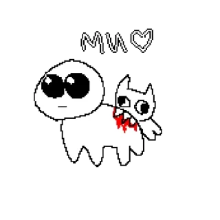 Sticker from adhd btw creature☆