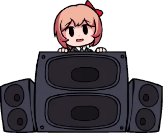 🌟 emoji Sayori FNF Telegram sticker 10 of 30