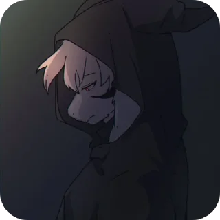 👍 emoji Asriel Dreemurr Telegram sticker 24 of 49