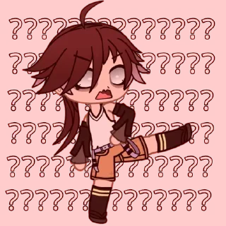 ⁉️ emoji ГАЧИМУЧИ С ХЭЙДЗО Telegram sticker 16 of 39