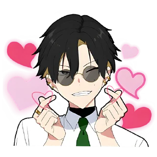 🥰 emoji Злой-кун @nyasticks Telegram sticker 12 of 41