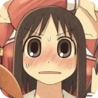 👄 emoji Azumanga гиперпак (@babavasia) Telegram sticker 8 of 120