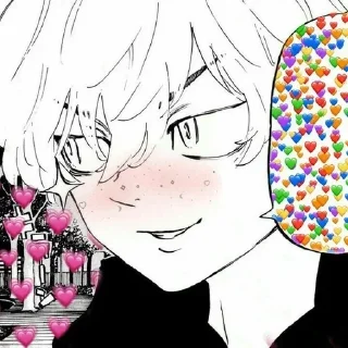 💚 emoji ♡chifuyu matsuno @raikkirri Telegram sticker 18 of 59