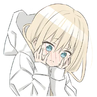 😱 emoji Худи-тян @Nyasticks Telegram sticker 19 of 41