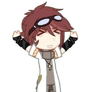 🥳 emoji Саша и Хояо Telegram sticker 5 of 74