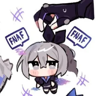 🌟 emoji SilverWolf @NiigoMiku Telegram sticker 8 of 34