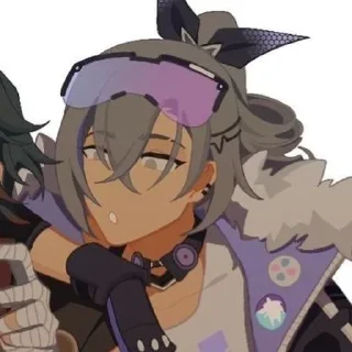 🌟 emoji SilverWolf @NiigoMiku Telegram sticker 17 of 34