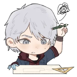 🤔 emoji cr:@megaiden Telegram sticker 5 of 13