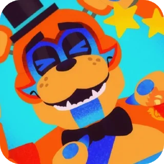 🤣 emoji Glamrock Freddy ➩ @Earth928B Telegram sticker 21 of 50