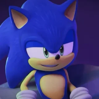 Sticker from Sonic prime (my username @Darkhote )