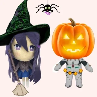 🕷 emoji Юри и рей плюш Telegram sticker 18 of 119