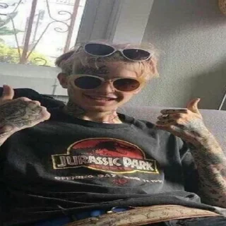 🖤 emoji lil peep @batoncrist Telegram sticker 20 of 25