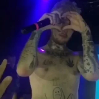 🖤 emoji lil peep @batoncrist Telegram sticker 17 of 25