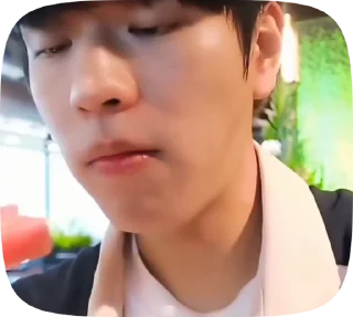 🐶 emoji seungmin by @lisqq_q Telegram sticker 6 of 21
