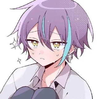 😔 emoji Rui Kamishiro Telegram sticker 16 of 32