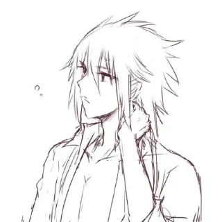 🤨 emoji Izuna Uchiha ♪ Telegram sticker 18 of 120