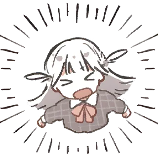 😱 emoji Веслопола-тян 2 @Nyasticks Telegram sticker 13 of 41