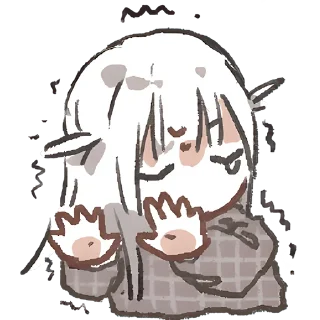 🙅‍♀ emoji Веслопола-тян 2 @Nyasticks Telegram sticker 24 of 41