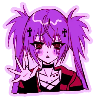 Sticker from Ультрамариновая-тян 2 @Nyasticks