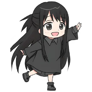 😁 emoji Аниме тян @Nyasticks Telegram sticker 11 of 41