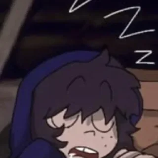 😪 emoji Одадоза:: @sanichkaa_arts @info_Blu3b3rri3s Telegram sticker 21 of 50