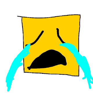 😭 emoji Noob Telegram sticker 6 of 38