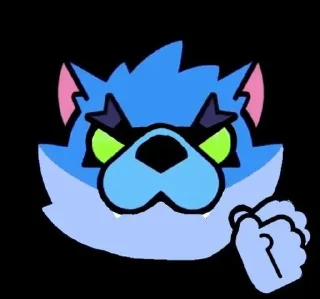 🌟 emoji Вовк Telegram sticker 6 of 6