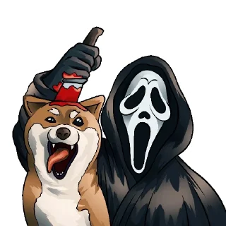 🔥 emoji $SCREAM Telegram sticker 16 of 49