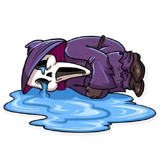 😭 emoji Scream @stickersb2b Telegram sticker 6 of 25