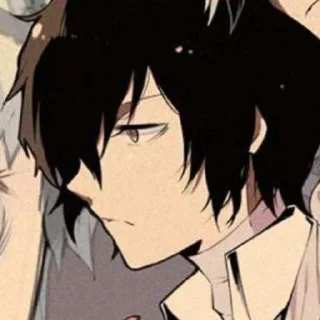 🧐 emoji Dazai Osamu. Telegram sticker 23 of 25