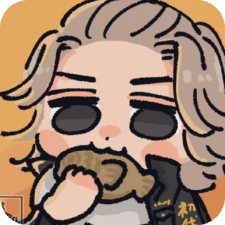 📖 emoji Manjiro Sano (Mikey) Telegram sticker 5 of 120