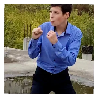 👊 emoji Типичный 8В Telegram sticker 14 of 16