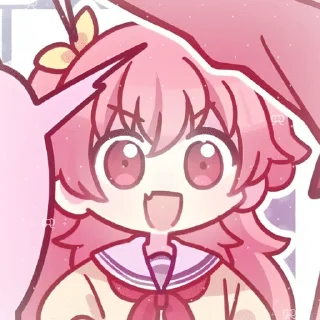 💗 emoji .・𝘼iri 𝙈𝙤𝙢𝙤𝙞 @estelleint Telegram sticker 24 of 38