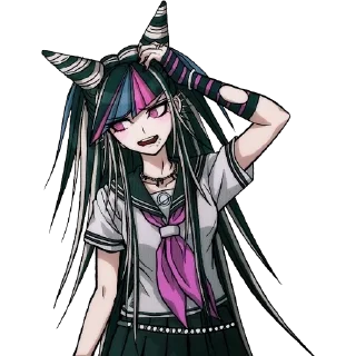 😅 emoji 🎭ibuki mioda🎸 @Asukalsl Telegram sticker 20 of 120