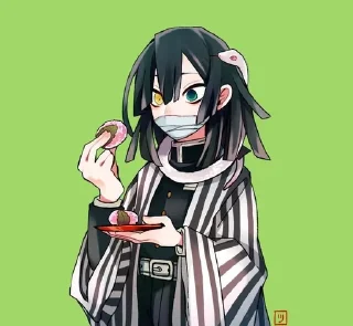 🍘 emoji Игуро сан Telegram sticker 6 of 88