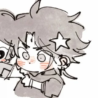💌 emoji xiaoven bw ×9 | @yeetoldyxiaoven Telegram sticker 24 of 100