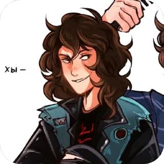 🫥 emoji Eddie Munson :: @fnafintertement Telegram sticker 9 of 85