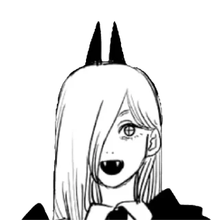 😄 emoji Сhainsaw Man Telegram sticker 17 of 33