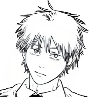 Sticker from Denji/manga